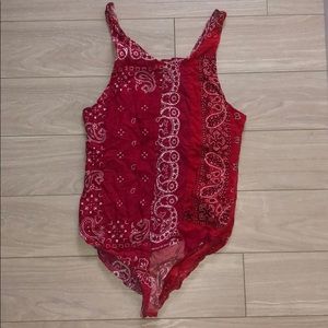 American Vintage Res Bandana Jumpsuit